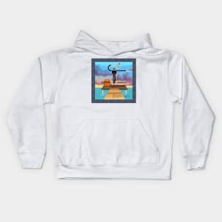 The pose Kids Hoodie